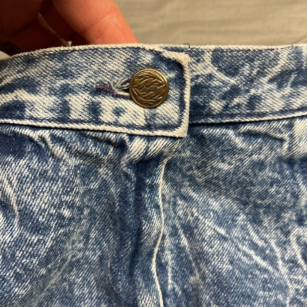 Vintage 80’s denim skirt - Picture 3 of 6